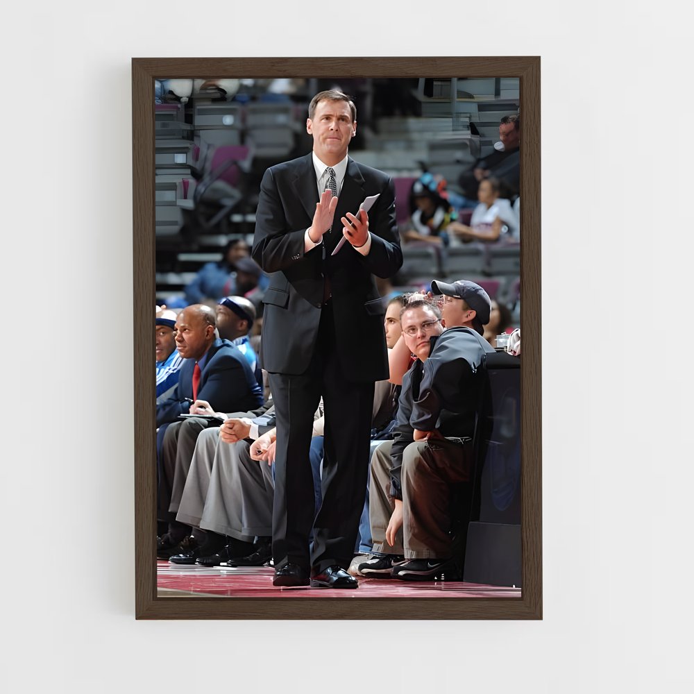 Poster Game Face Carlisle – affiche Basketball (vue 5)